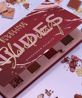 Paleta od 12 sjenila za oči u univerzalnim bojama Shocking Nudes Eveline
