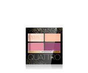 Quattro Lidschattenpalette mit 4 Lidschatten Lidschatten in Hellbeige und Pink Nr. 03 Eveline