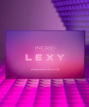 Paletă cu șase farduri de pleoape rezistente Sunset Baby Lexy X Ingrid Cosmetics