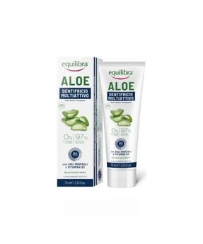 Pastă de dinți cu acțiune triplă pe bază de aloe vera Equilibra