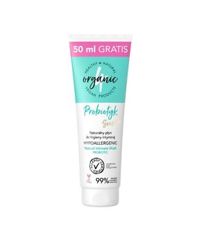 4organic Priobiotic natural intimate wash with aloe vera in a tube