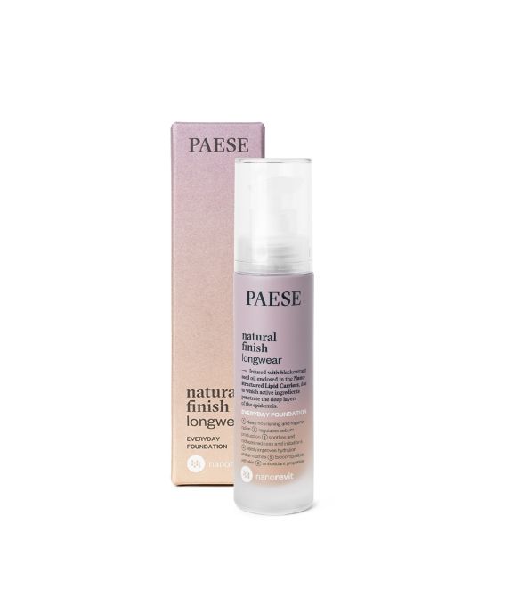 Face Foundation Shade 02 Porcelain Natural Finish Paese