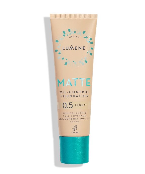 Lumene Matte 0,5 Light gerai dengiantis makiažo pagrindas su SPF 20