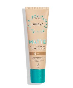 Lumene Matte 4 Tan high coverage mattifying foundation with SPF 20