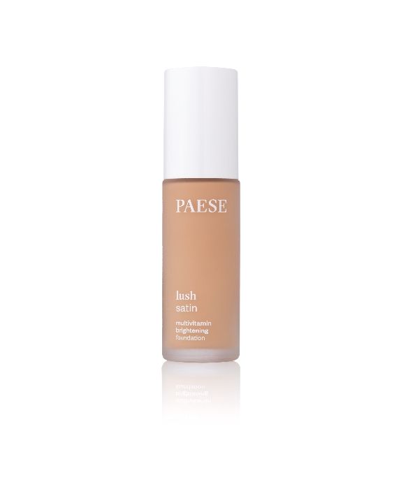 Vitamin-Infused Illuminating Face Foundation Lush Satin Golden Beige Shade Paese