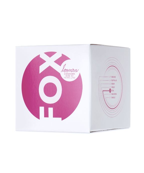 Loovara Fox 53 vegan condoms 12 pcs.