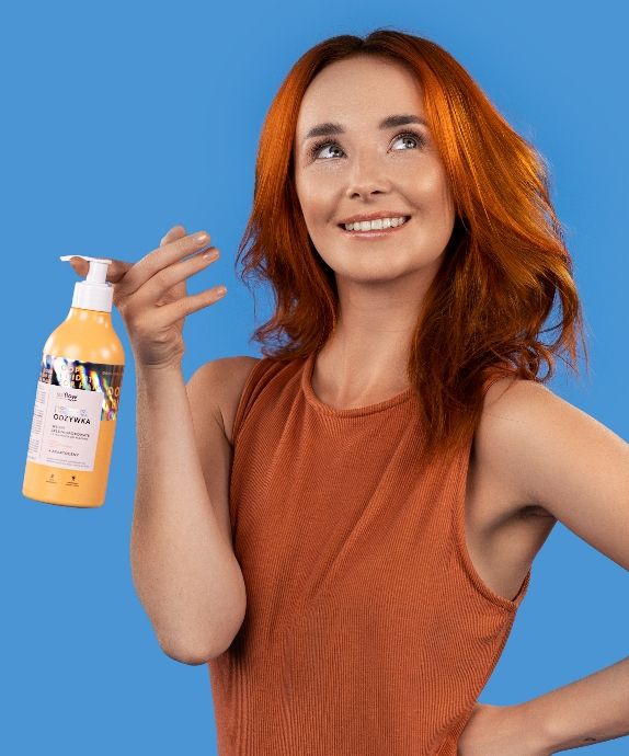 Protein-weichmachender Conditioner für mittelporöses und zu Frizz neigendes Haar so!flow