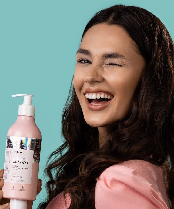 Protein-weichmachender Conditioner für hochporöses und zerbrechliches Haar so!flow