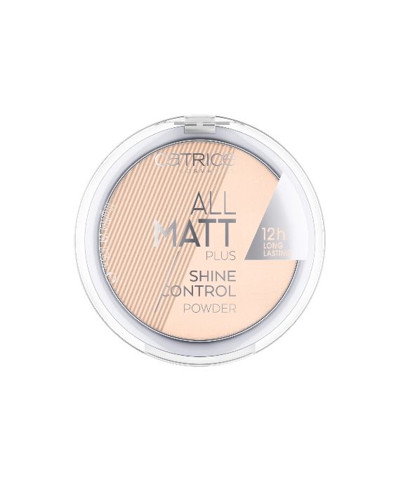 All Matt Plus Shine Control Powder 010 mattierender Puder in Transparent Catrice