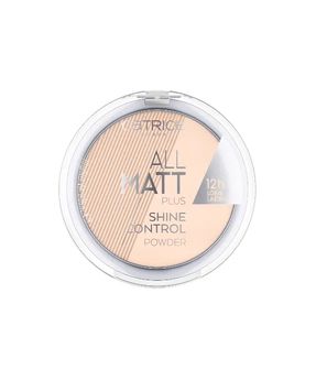 Polvo matificante All Matt Plus Shine Control Powder 010 color Transparent Catrice