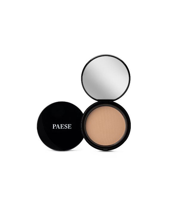 Polvere pressata illuminante e coprente per il viso colore 2C naturale Illuminating Paese