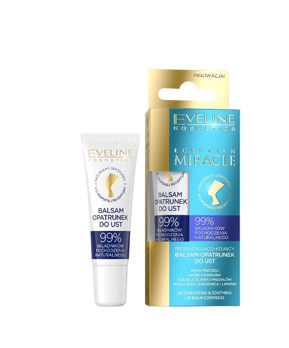 Regenerating and Soothing Lip Lotion-Dressing for Lips Egyptian Miracle Eveline