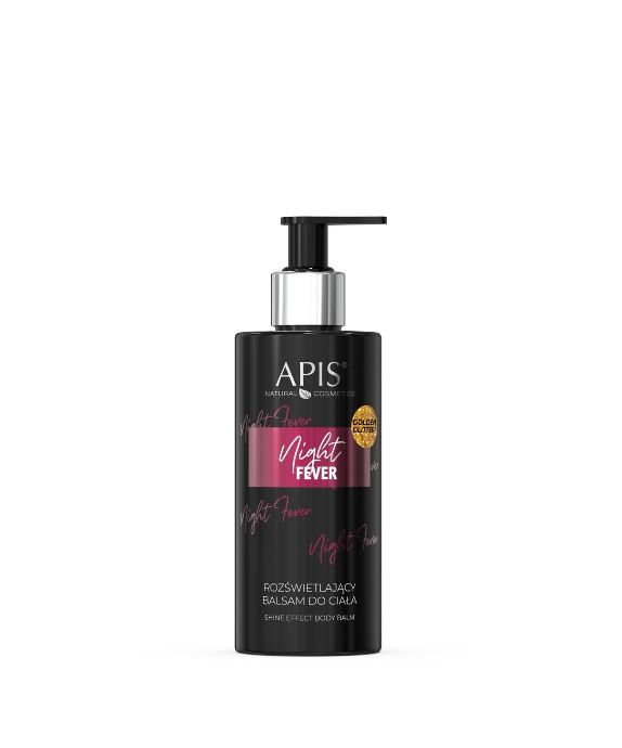 Illuminating Body Lotion with Raspberry Scent Night Fever Apis