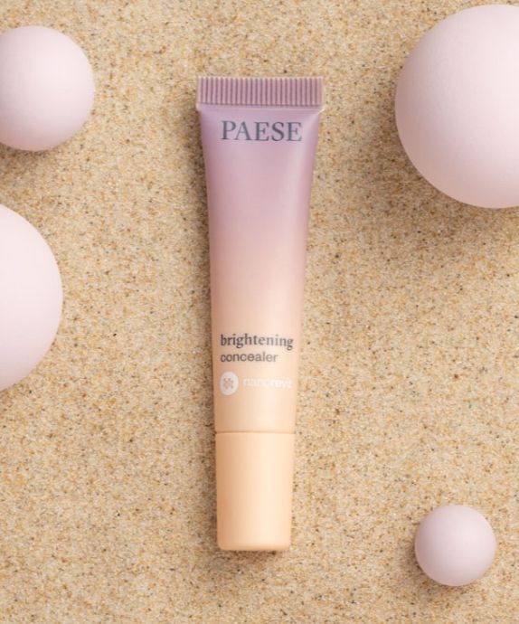 Concealer för att lätta upp och minska synligheten av mörka ringar under ögonen naturlig färg Paese