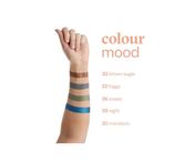 Satiny Eyeshadow Colour Mood in Ocean Blue with Sparkling Shimmer 28 Ocean Paese