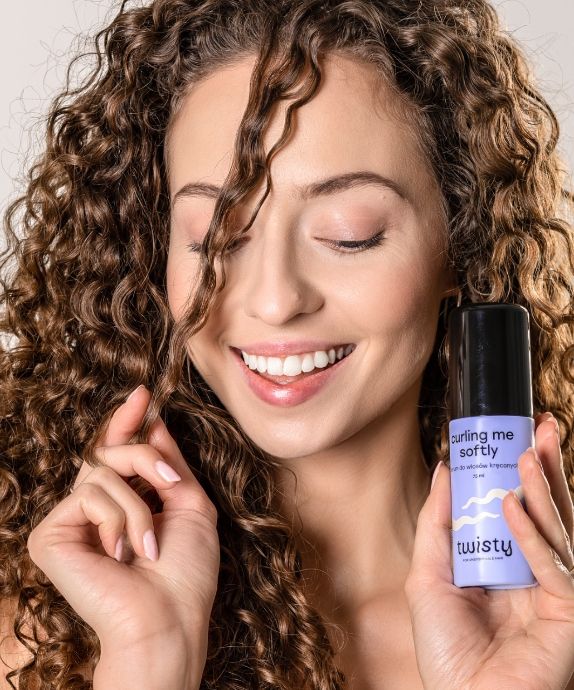 Twisty Serum für lockiges und splissiges Haar