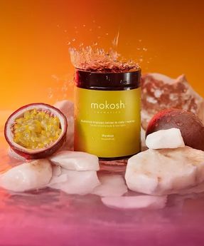 Mokosh Passion Fruit gentle bronzing lotion for the body and face