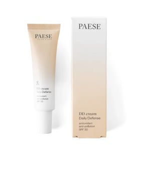 Crema de color DD con filtro SPF 30 color 2W beige sutilmente iluminador Paese
