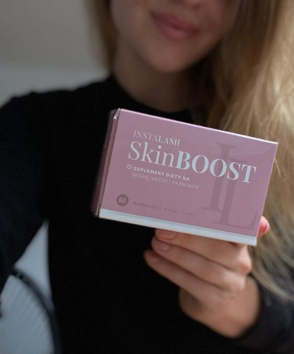 Skin, Hair, and Nails Improving Dietary Supplement SkinBoost Instalash 60 capsules 