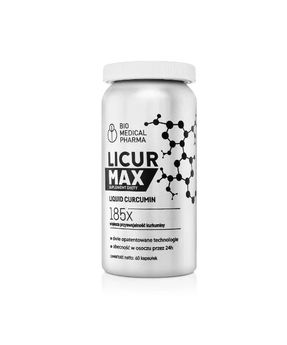 Complément alimentaire à base de curcumine Licur Max en gélules Bio Medical Pharma 60 gélules