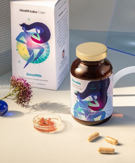 Koncentraciją gerinantis maisto papildas BoostMe Health Labs Care 120 kapsulių