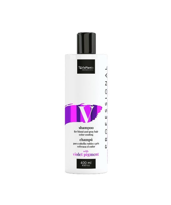 Shampooing rafraîchissant pour cheveux blonds et gris Professional Vis Plantis