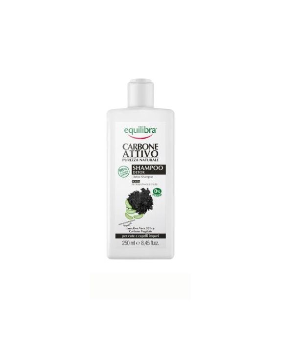 Equilibra Aktivkohle & Aloe Vera Klärendes Shampoo