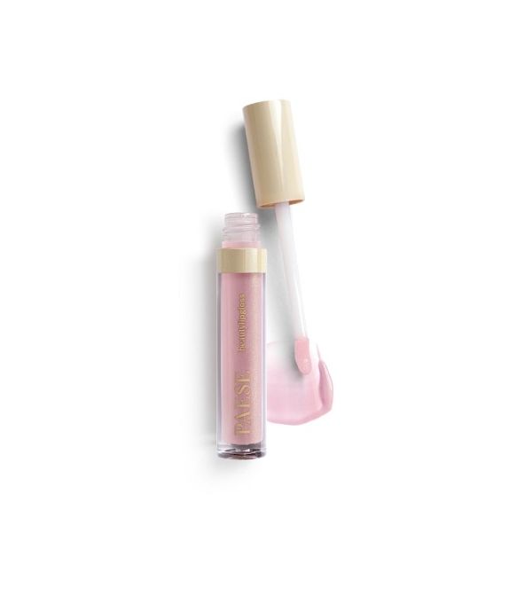 Lipgloss mit optisch verstärkenden Partikeln, Spiegeleffekt 01 Lipgloss Paese glasig