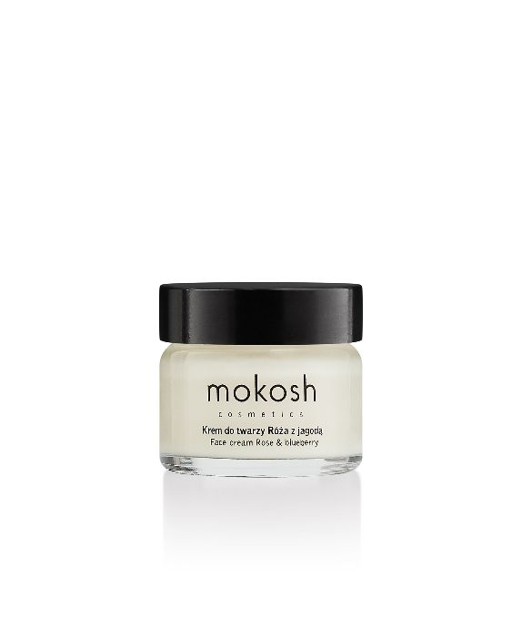 Mokosh mini firming anti-aging face cream rose with berry 15 ml