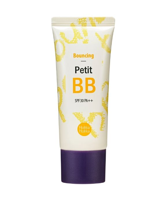 Daugiafunkcinis BB kremas su SPF30 Bouncing Petit su priešraukšliniu ir stangrinamuoju poveikiu Holika Holika