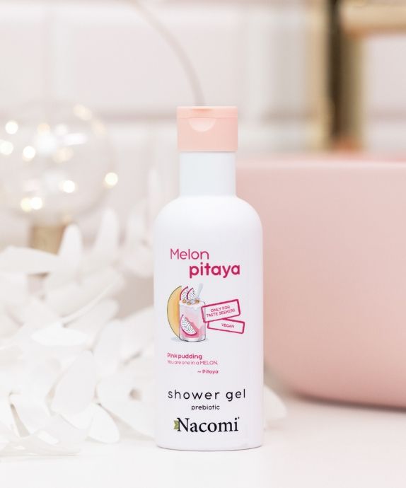 Nacomi shower gel with dragon fruit and melon extracts