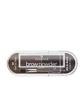 Brow Powder Set Brush and Brow Powder 02 Essence 