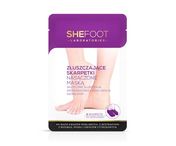 Peeling-Socken, getränkt mit einer Maske auf Basis von Pflanzensäuren SheFoot