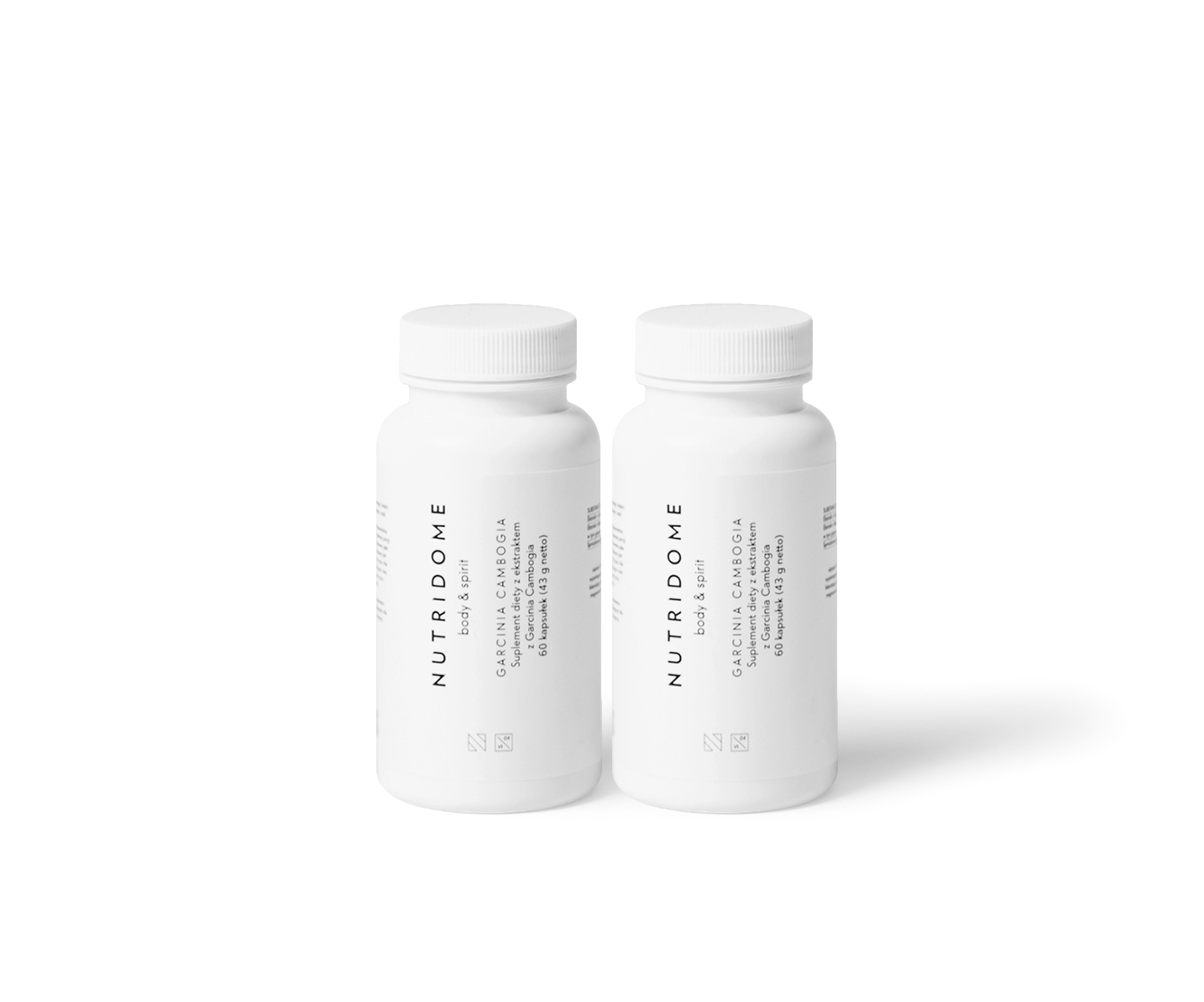 Garcinia Cambogia 1500 mg/dzień tabletki wspomagające układ trawienny Nutridome 120 kapsułek